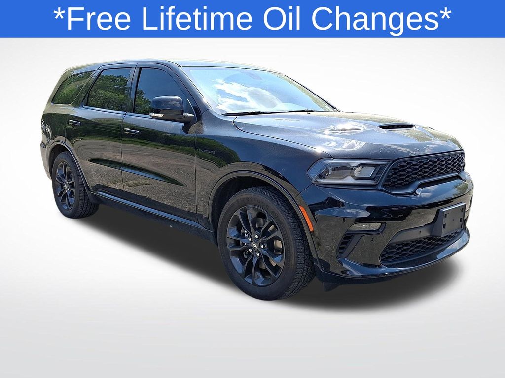 Black Clearcoat 2021 Dodge Durango R/T AWD SUV / Crossover All-Wheel Drive 8-Speed Automatic