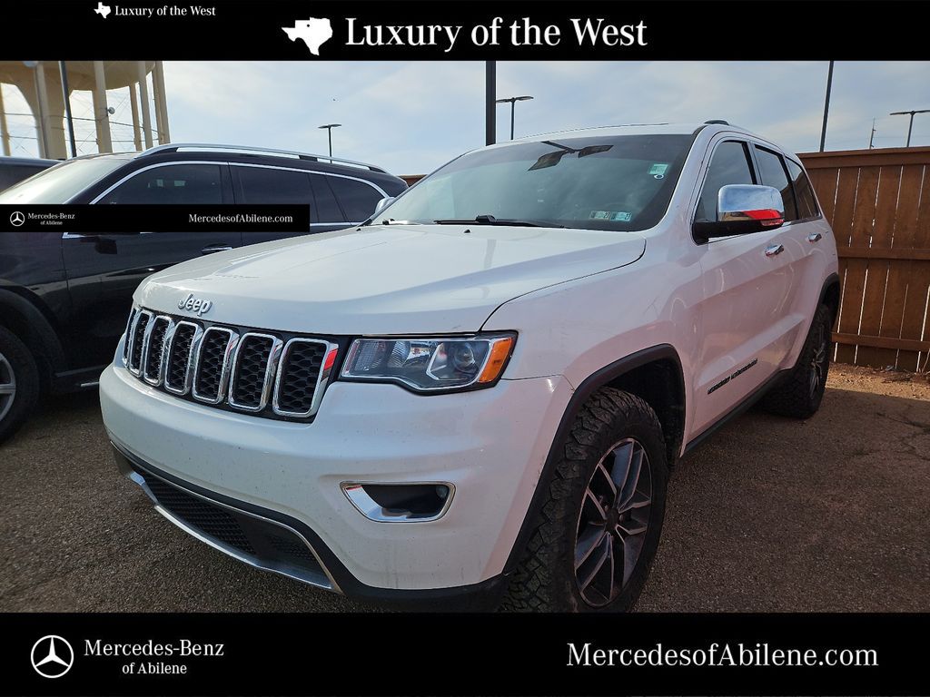Bright White Clearcoat 2019 Jeep Grand Cherokee Limited 4WD SUV / Crossover Four-Wheel Drive 8-Speed Automatic
