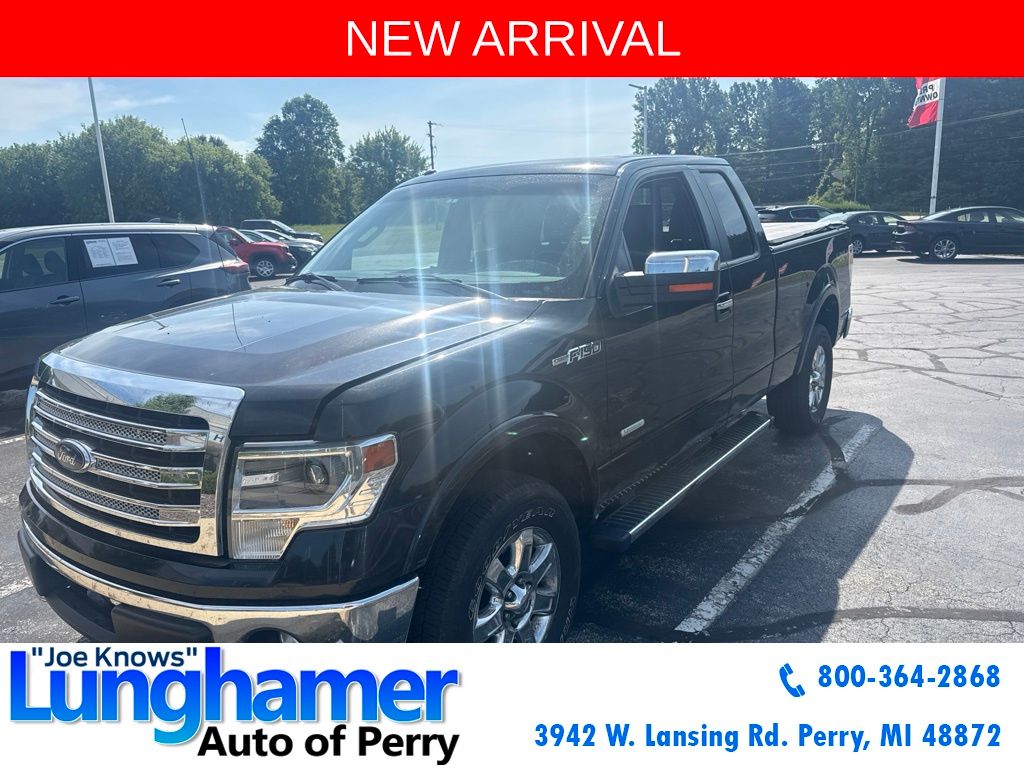 Tuxedo Black Metallic 2013 Ford F-150 Pickup Truck Four-Wheel Drive 6-Speed Automatic