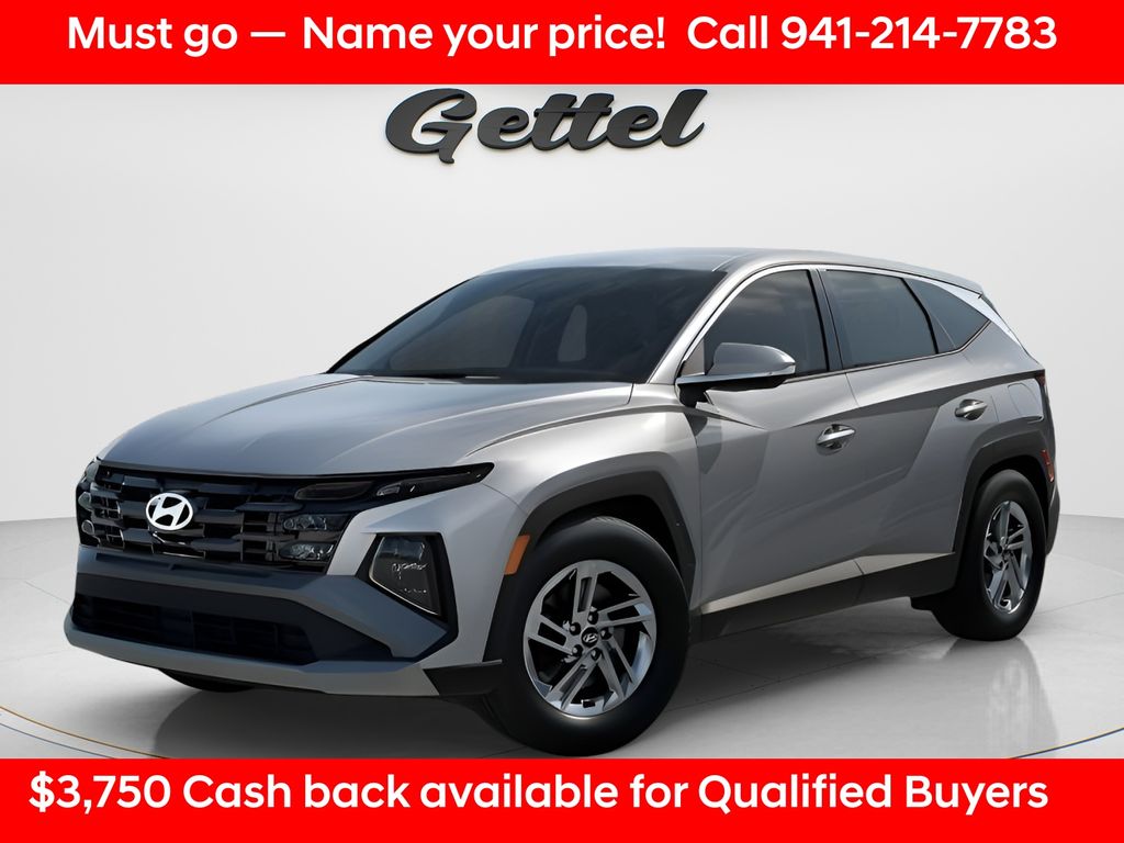 Shimmering Silver 2026 Hyundai Tucson SUV / Crossover Front-Wheel Drive 8-Speed Automatic