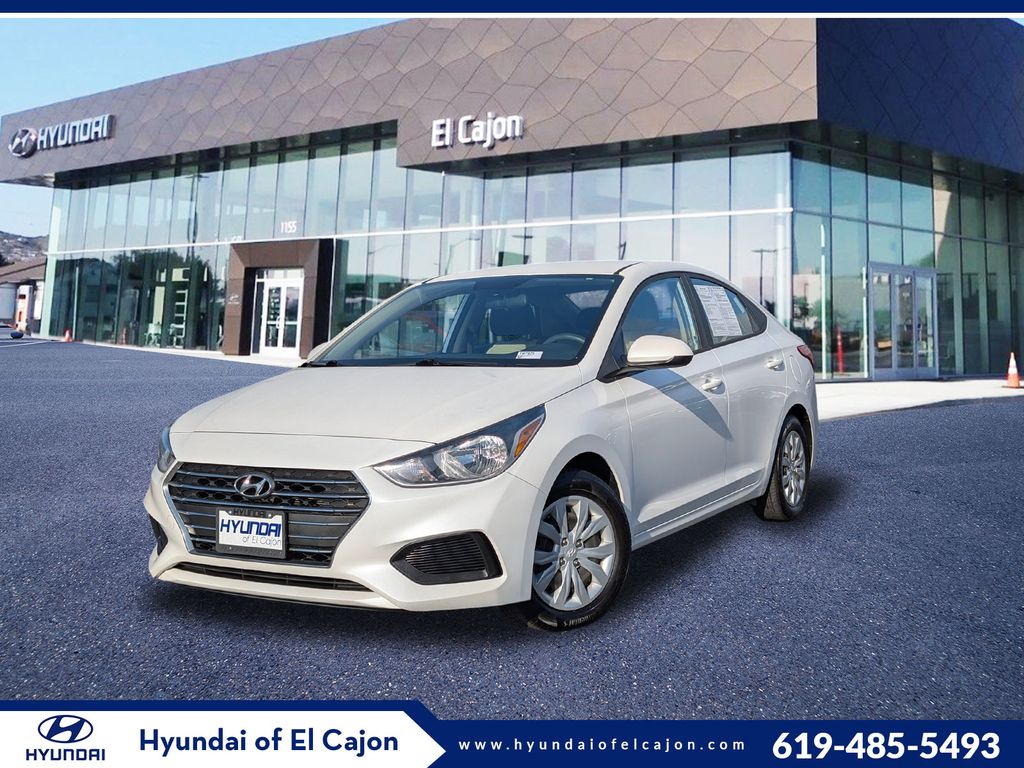 Frost White Pearl 2019 Hyundai Accent SE Sedan FWD Sedan Front-Wheel Drive 6-Speed Automatic