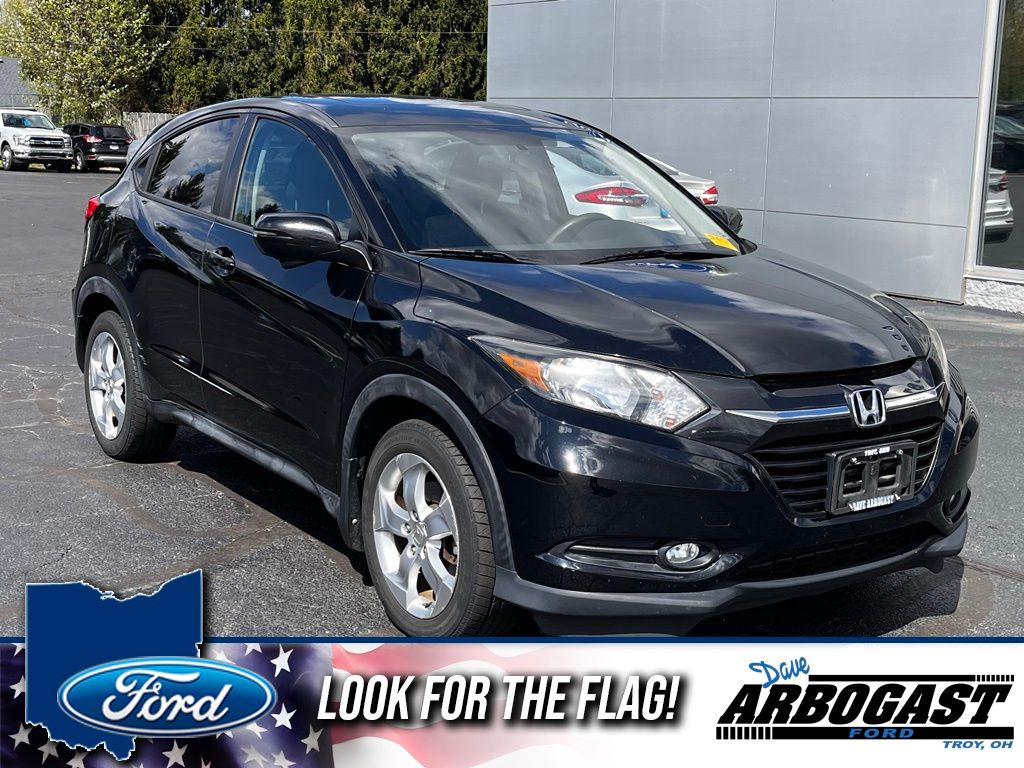 Deep Ocean Pearl 2016 Honda HR-V EX AWD SUV / Crossover All-Wheel Drive Continuously Variable Transmission