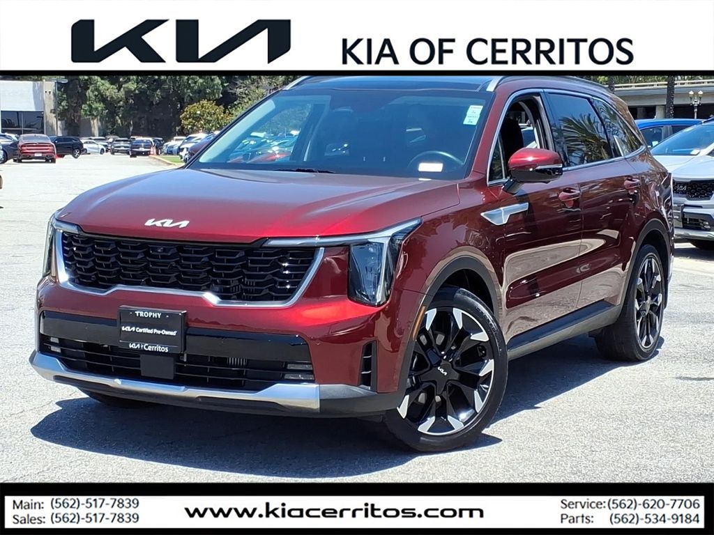 Dawning Red 2024 Kia Sorento SUV / Crossover Front-Wheel Drive 8-Speed Dual Clutch