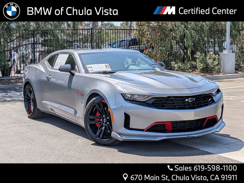 Gray (Satin Steel Metallic) 2022 Chevrolet Camaro 1LT Coupe RWD Coupe Rear-Wheel Drive 8-Speed Automatic