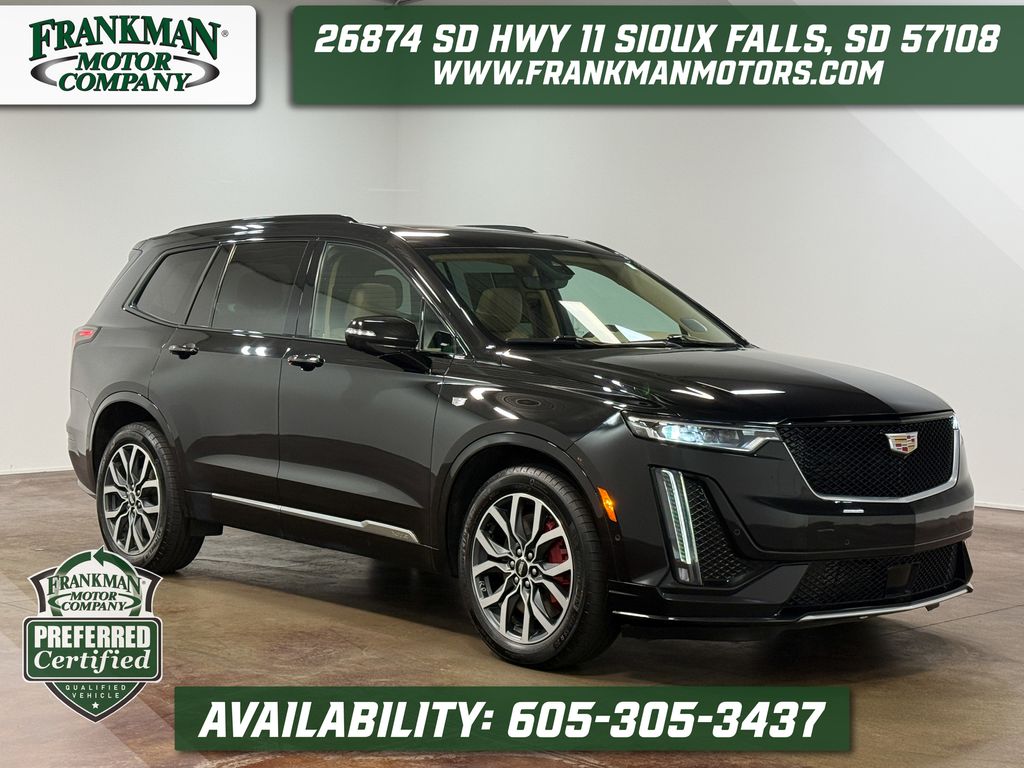 Stellar Black Metallic 2024 Cadillac XT6 SUV / Crossover Four-Wheel Drive 9-Speed Automatic