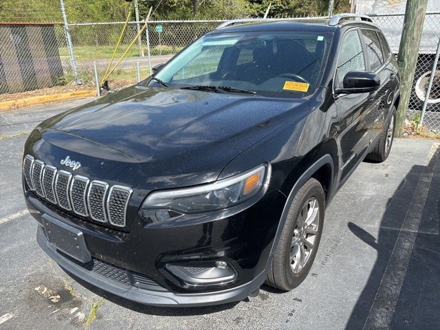 Diamond Black Crystal Pearlcoat 2019 Jeep Cherokee Latitude Plus FWD SUV / Crossover Front-Wheel Drive 9-Speed Automatic