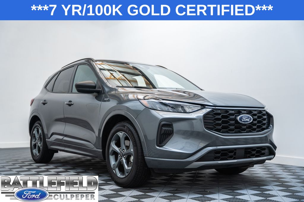 Gray Metallic 2024 Ford Escape SUV / Crossover Front-Wheel Drive 8-Speed Automatic