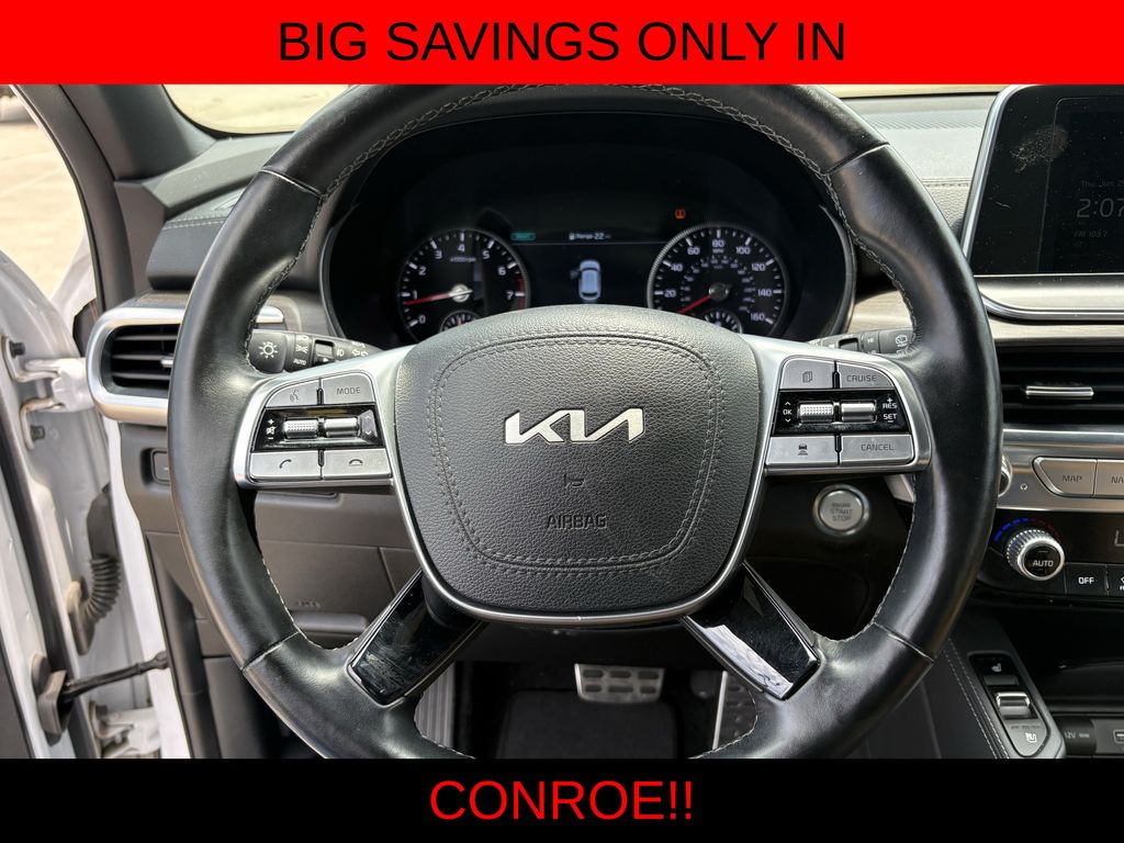 2022 Kia Telluride SX White at DeMontrond Mazda