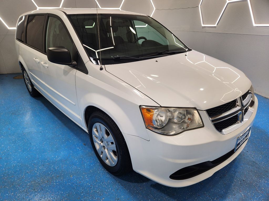 Bright White Clearcoat 2014 Dodge Grand Caravan SE FWD Minivan Front-Wheel Drive 6-Speed Automatic