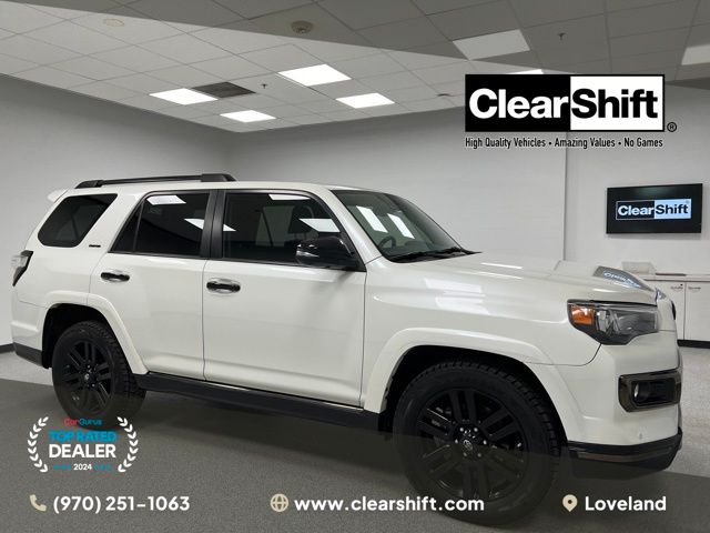 Super White 2020 Toyota 4Runner Nightshade RWD SUV / Crossover 4X2 5-Speed Automatic Overdrive