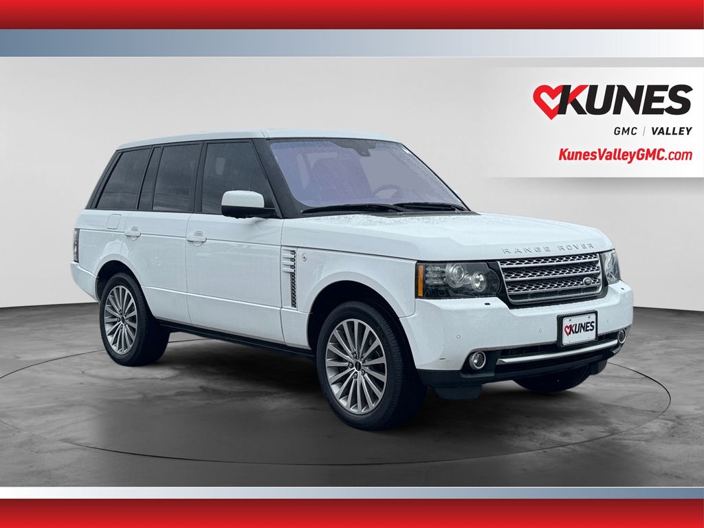Valloire White Pearl Mica 2012 Land Rover Range Rover SUV / Crossover 6-Speed Automatic