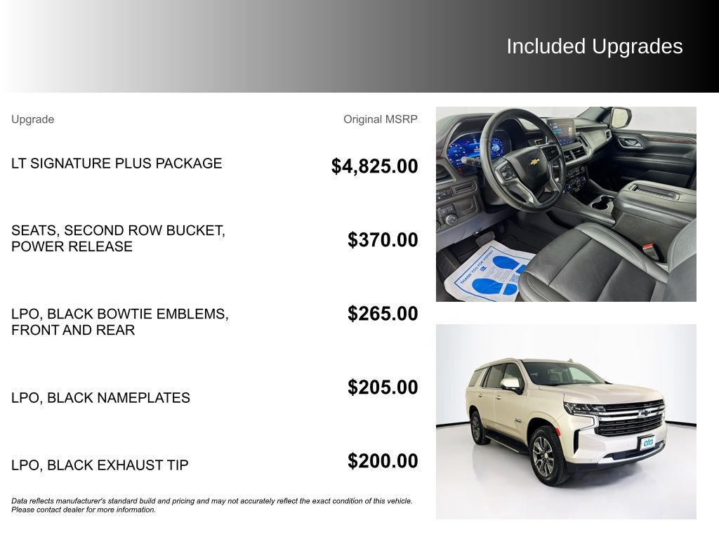 Used Car 2023 Chevrolet Tahoe  Lt For Sale Under $60,000 In Austin, Texas