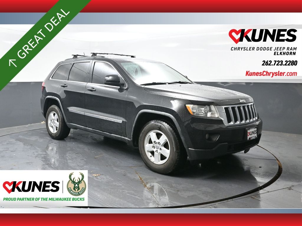 Brilliant Black Crystal Pearlcoat 2012 Jeep Grand Cherokee SUV / Crossover Four-Wheel Drive 5-Speed Automatic
