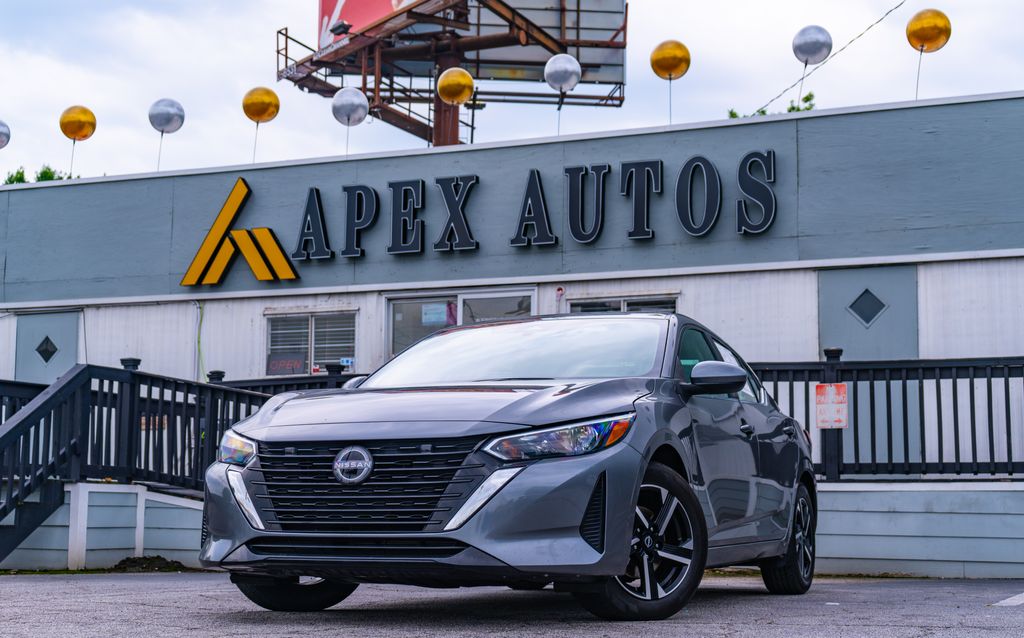 Gray (Gun Metallic) 2024 Nissan Sentra Sedan Front-Wheel Drive Continuously Variable Transmission