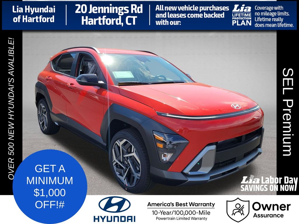 Soultronic Orange Pearl 2026 Hyundai Kona SUV / Crossover All-Wheel Drive 8-Speed Automatic