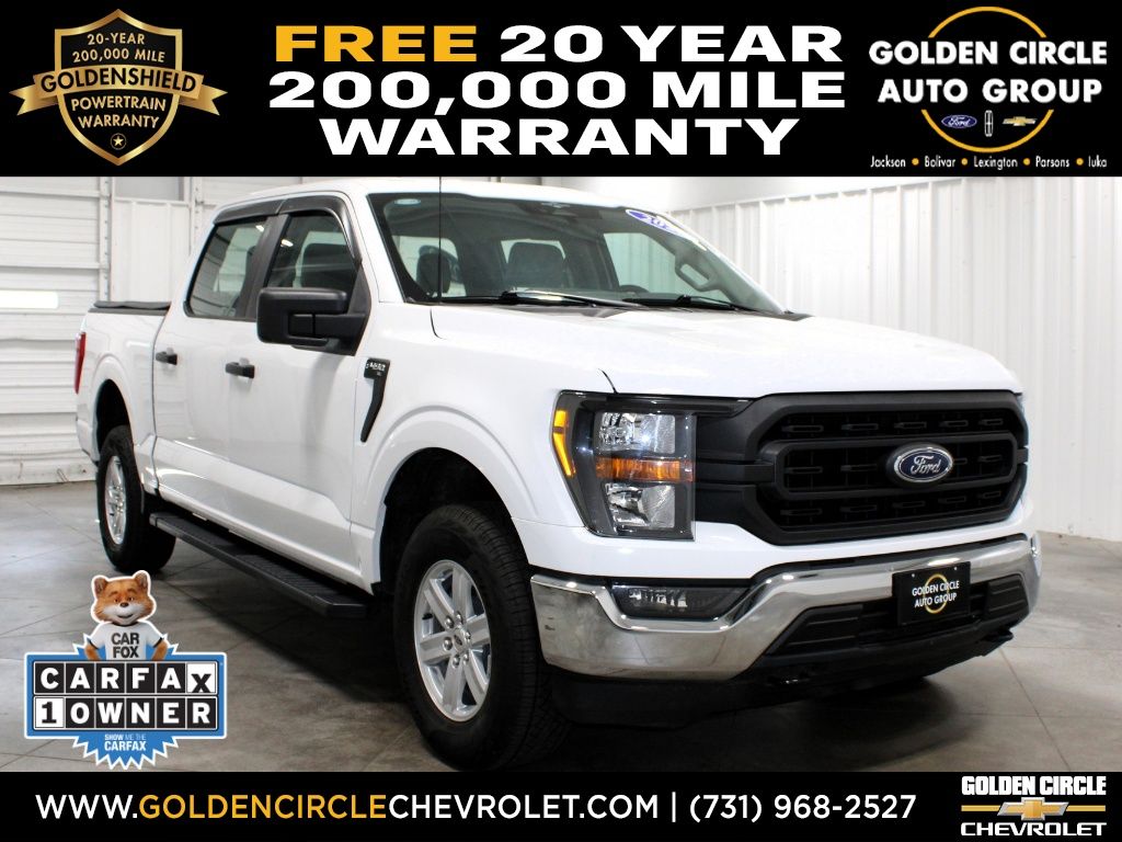 Oxford White 2023 Ford F-150 Pickup Truck Four-Wheel Drive Automatic