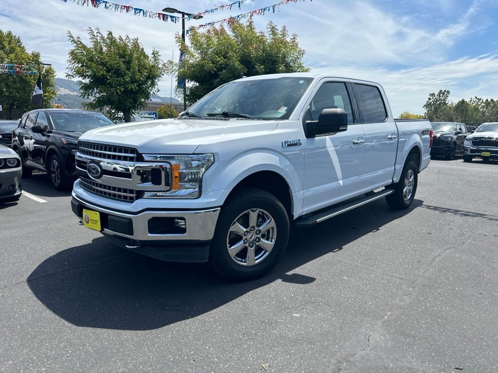 Oxford White 2020 Ford F-150 Pickup Truck Four-Wheel Drive Automatic