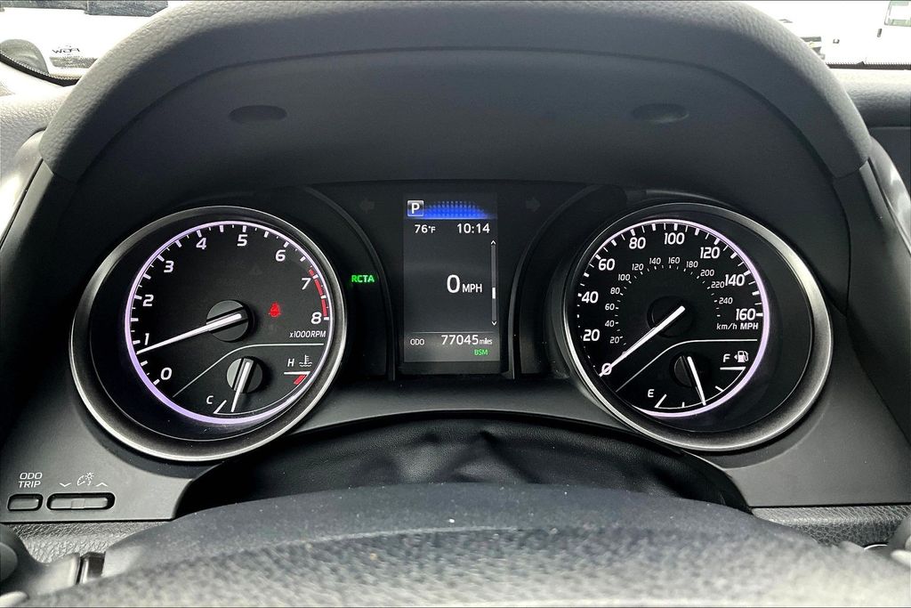 2023 Toyota Camry SE Red at Don McGill Toyota