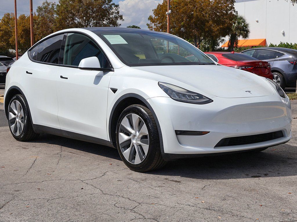 Used 2021 Tesla Model Y Long Range with VIN 5YJYGDEE0MF109222 for sale in Cleveland, OH
