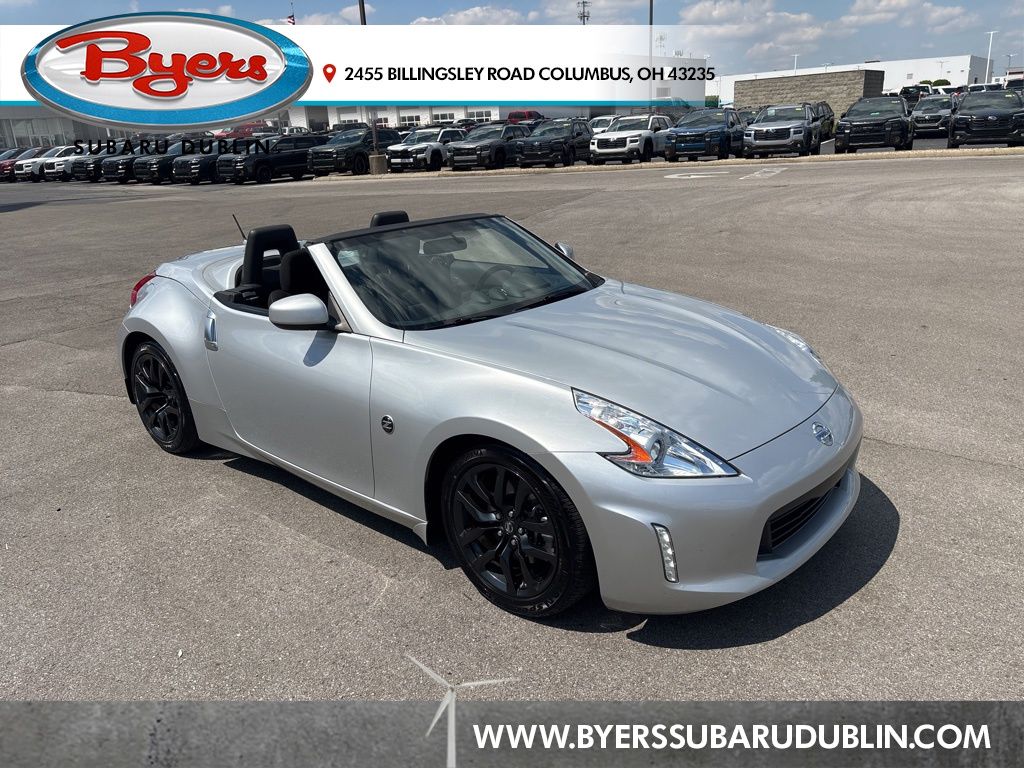 Brilliant Silver 2016 Nissan 370Z Convertible Rear-Wheel Drive 7-Speed Automatic