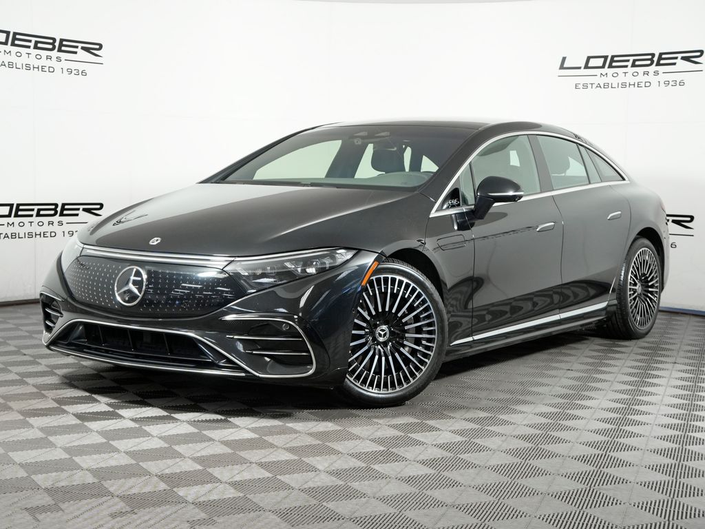 used 2023 Mercedes-Benz EQS car, priced at $49,998