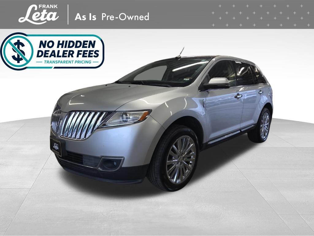 Ingot Silver Metallic 2013 Lincoln MKX SUV / Crossover All-Wheel Drive 6-Speed Automatic