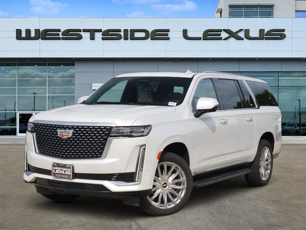 2021 Cadillac Escalade ESV Premium White at Bayway Cadillac of The Woodlands