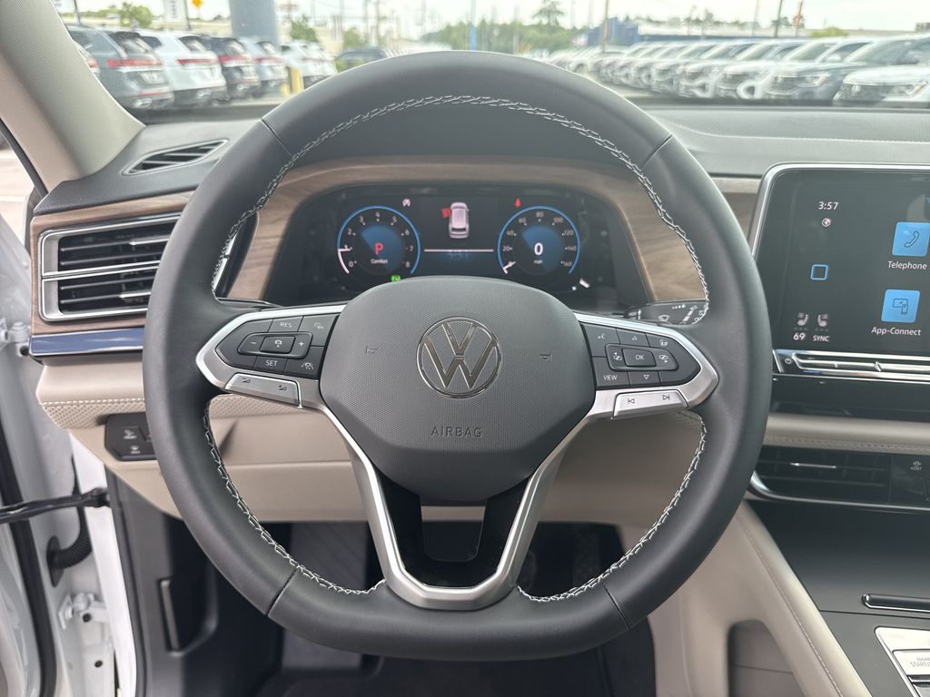 2026 Volkswagen Atlas 2.0T SE White at DeMontrond Auto Country