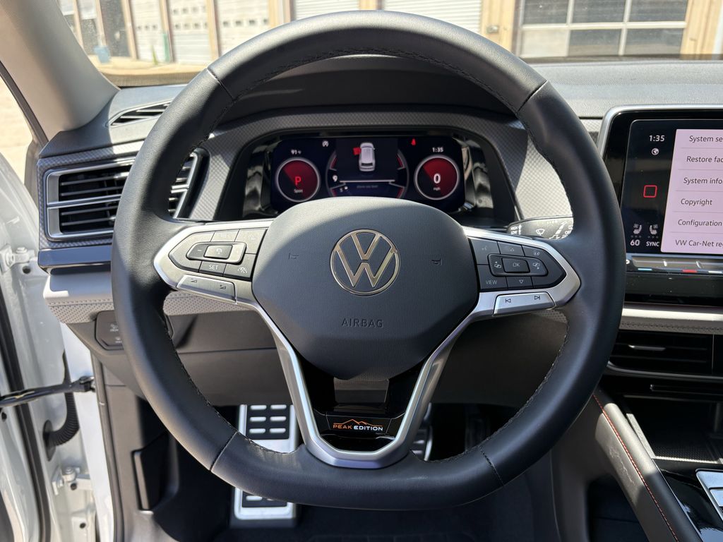2024 Volkswagen Atlas 2.0T Peak Edition SEL White at DeMontrond Gulf Freeway