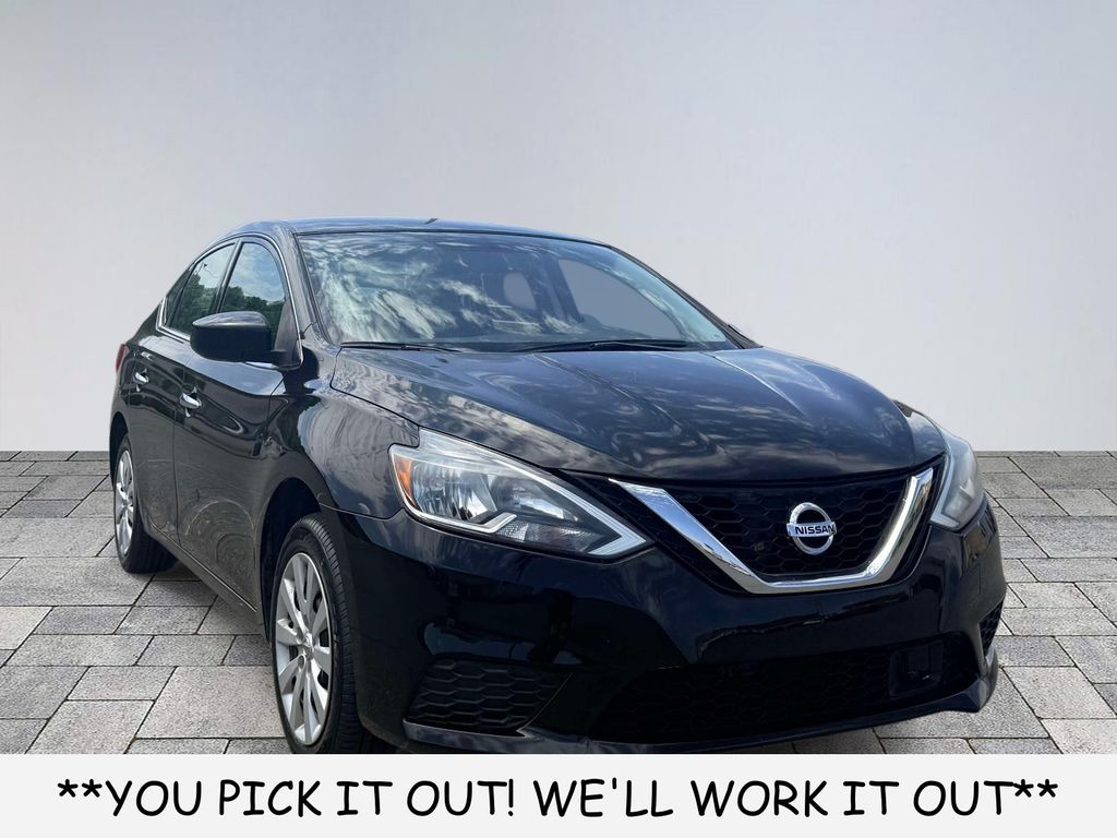 Super Black 2019 Nissan Sentra S FWD Sedan Front-Wheel Drive Continuously Variable Transmission