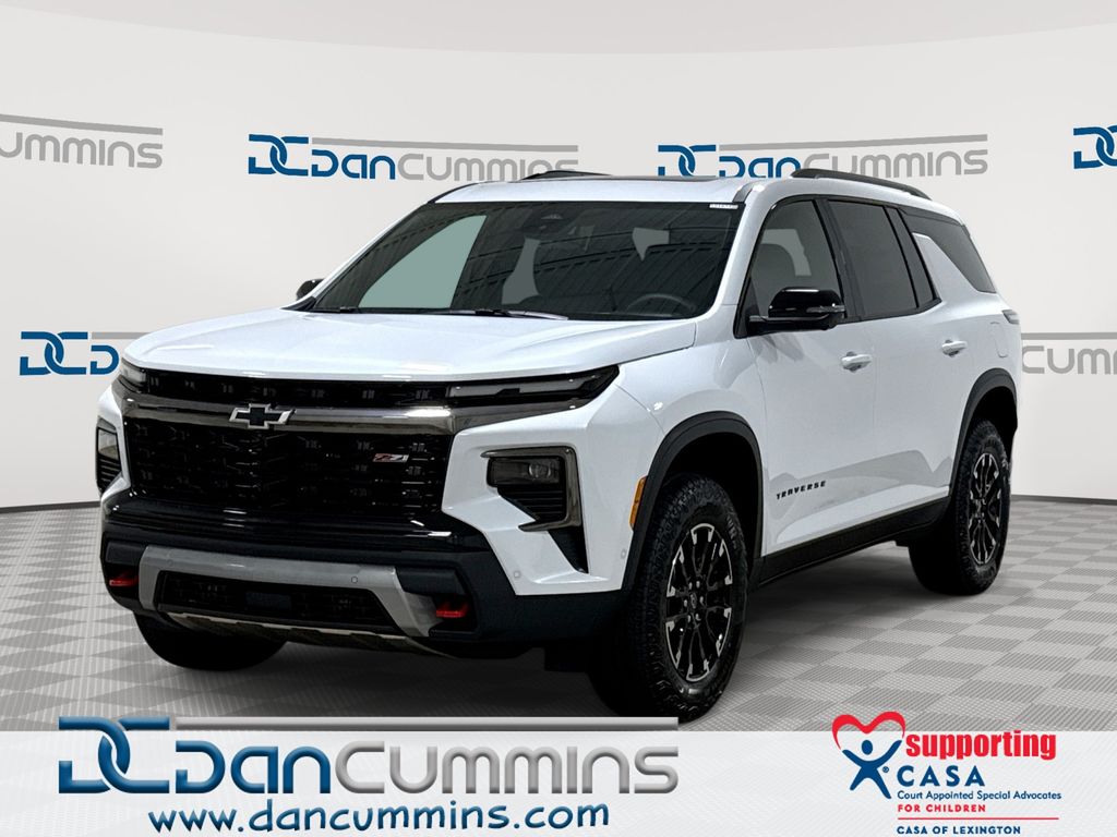 Polar White Tricoat 2026 Chevrolet Traverse SUV / Crossover Four-Wheel Drive 8-Speed Automatic