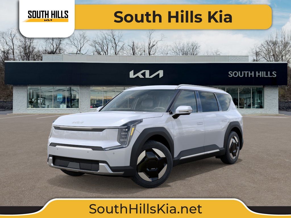 Glacial White Pearl 2026 Kia EV9 Wind AWD SUV / Crossover All-Wheel Drive 1-Speed Automatic