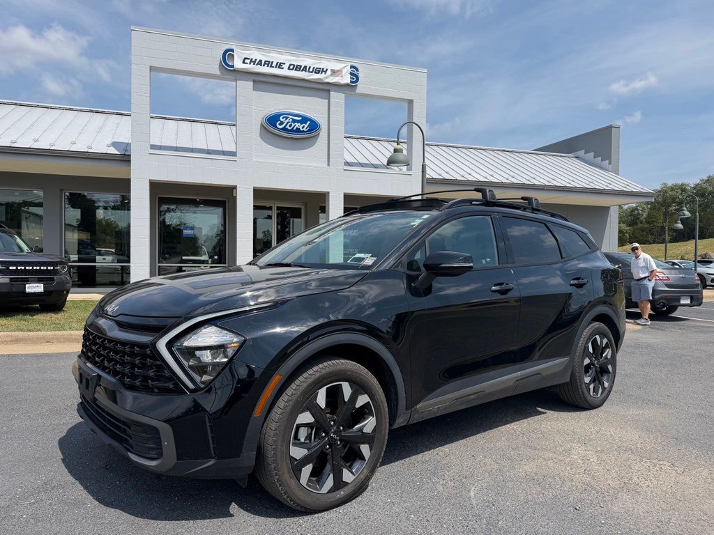 Ebony Black 2023 Kia Sportage SUV / Crossover All-Wheel Drive 8-Speed Automatic