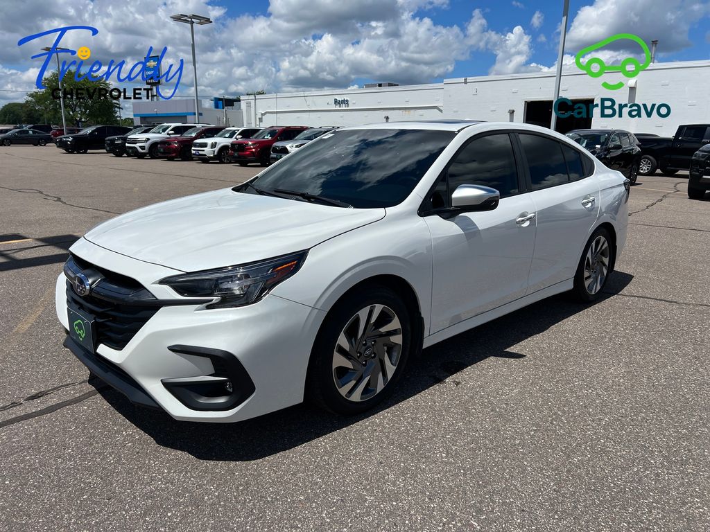 Crystal White Pearl 2025 Subaru Legacy Sedan All-Wheel Drive Continuously Variable Transmission