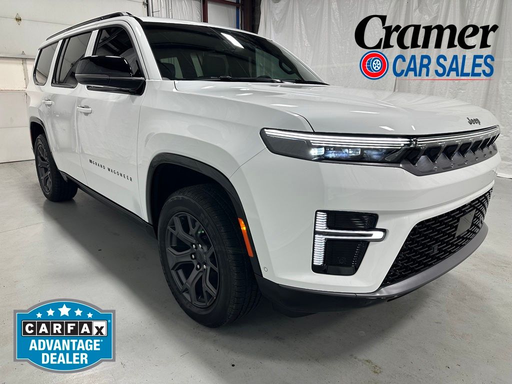 Bright White Clearcoat 2026 Jeep Grand Wagoneer SUV / Crossover Four-Wheel Drive 8-Speed Automatic