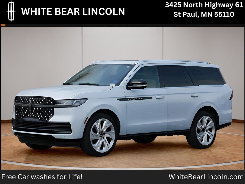 Crystal White 2025 Lincoln Navigator SUV / Crossover Four-Wheel Drive Automatic