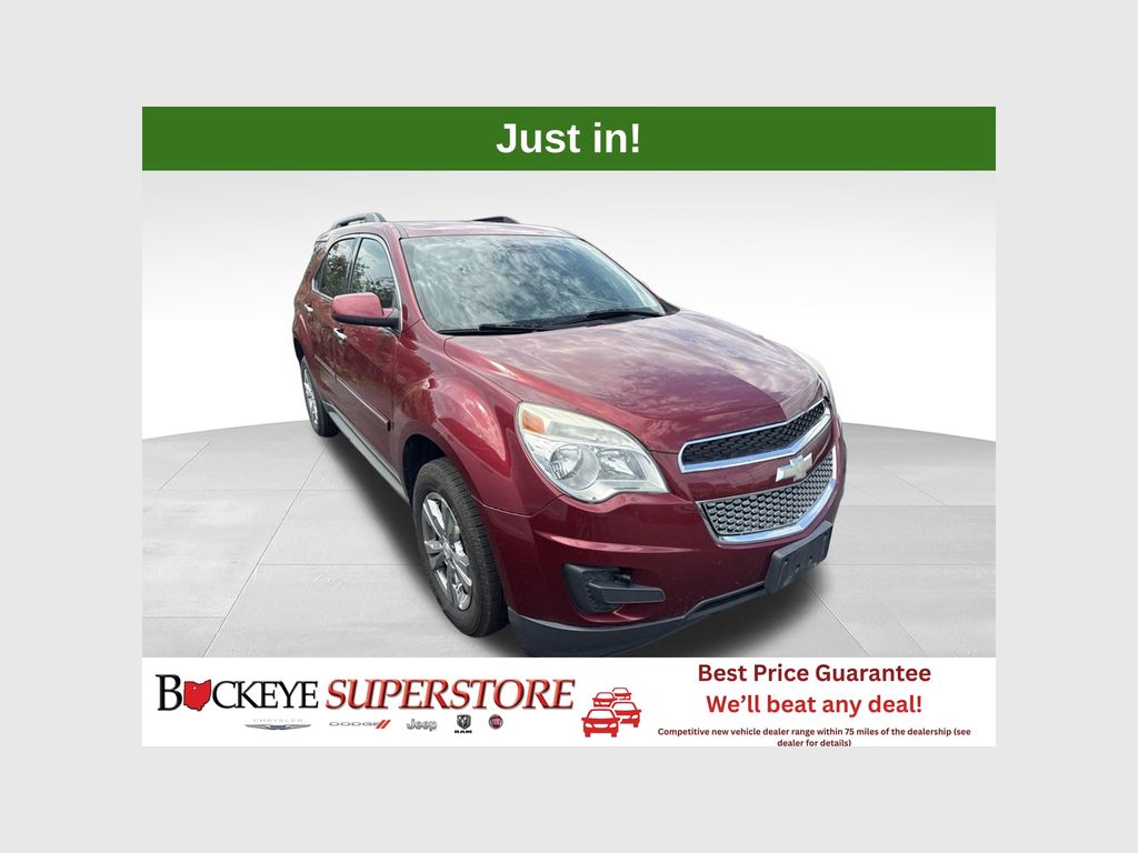 Cardinal Red Metallic 2012 Chevrolet Equinox SUV / Crossover Front-Wheel Drive 6-Speed Automatic Overdrive