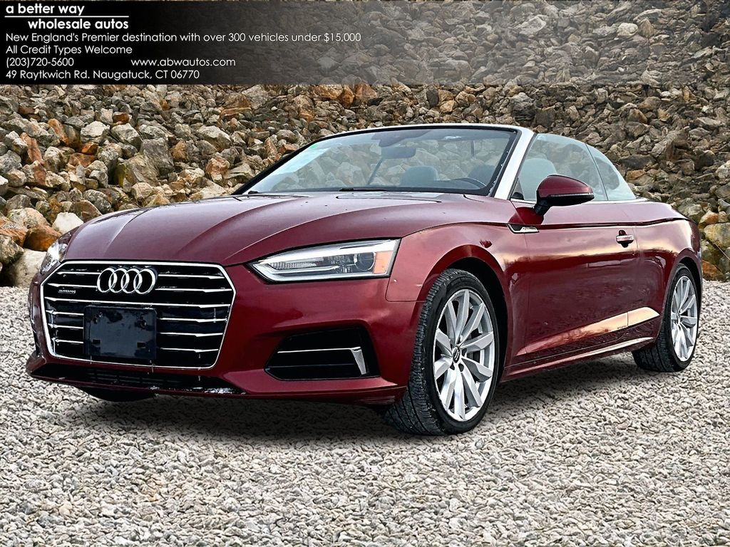2018 Audi A5 2.0T quattro Premium Cabriolet AWD