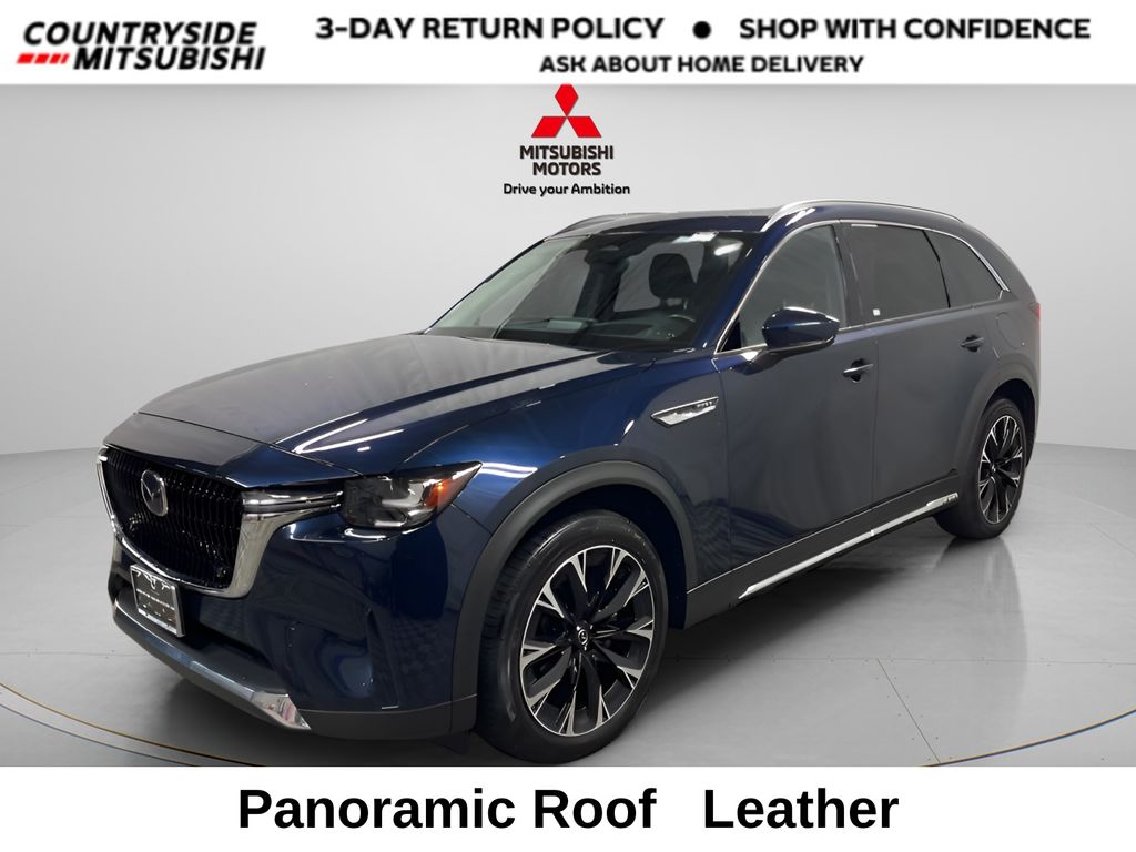 Deep Crystal Blue Mica 2024 Mazda CX-90 PHEV Premium AWD SUV / Crossover All-Wheel Drive 8-Speed Automatic