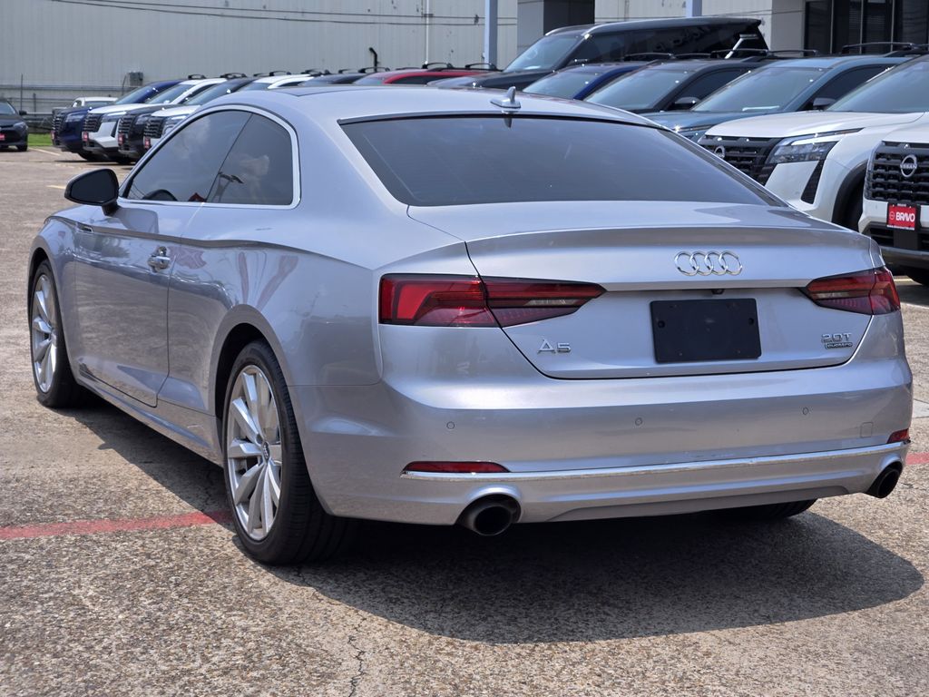 2018 Audi A5 2.0T Premium Plus Silver at DeMontrond Automotive Group