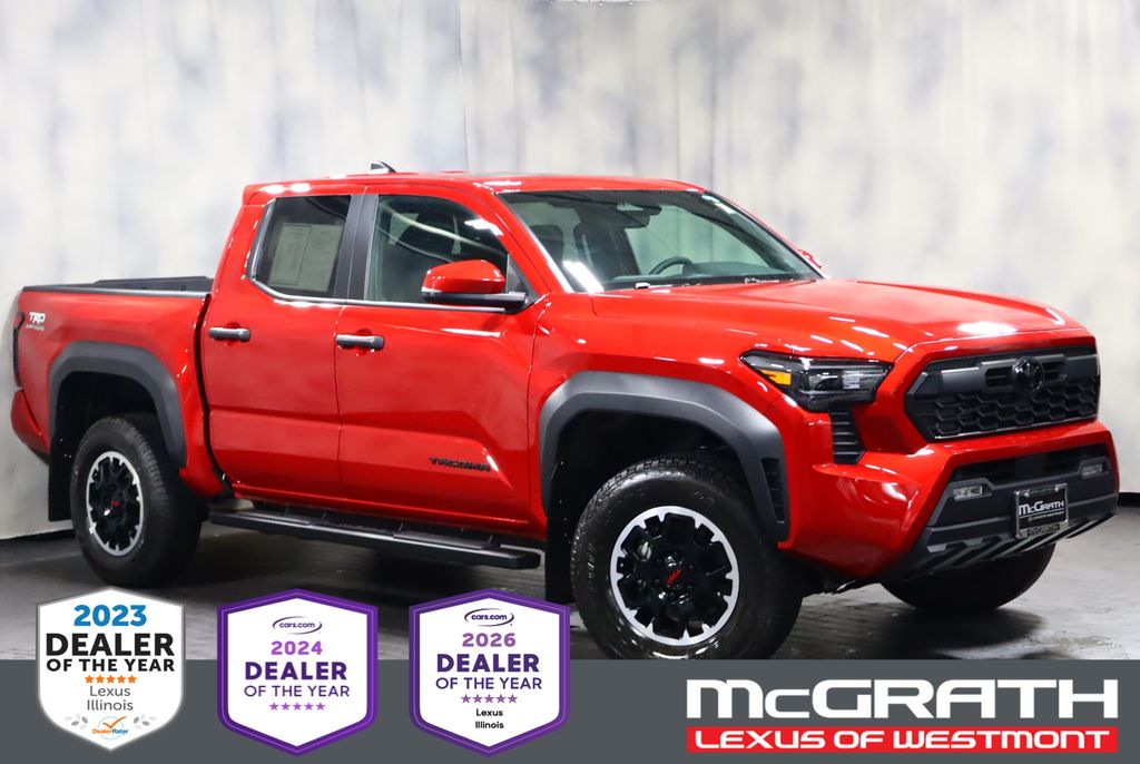 Supersonic Red 2026 Toyota Tacoma Pickup Truck Four-Wheel Drive 8-Speed Automatic