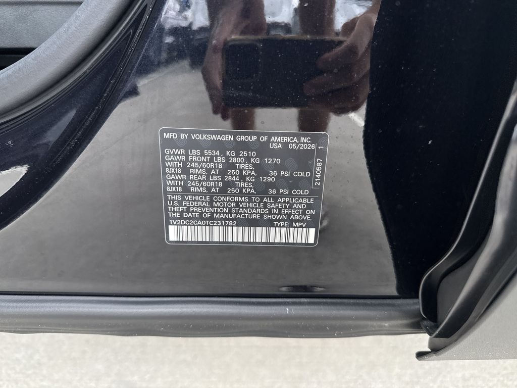 2026 Volkswagen Atlas Cross Sport 2.0T SE Black at DeMontrond Auto Country