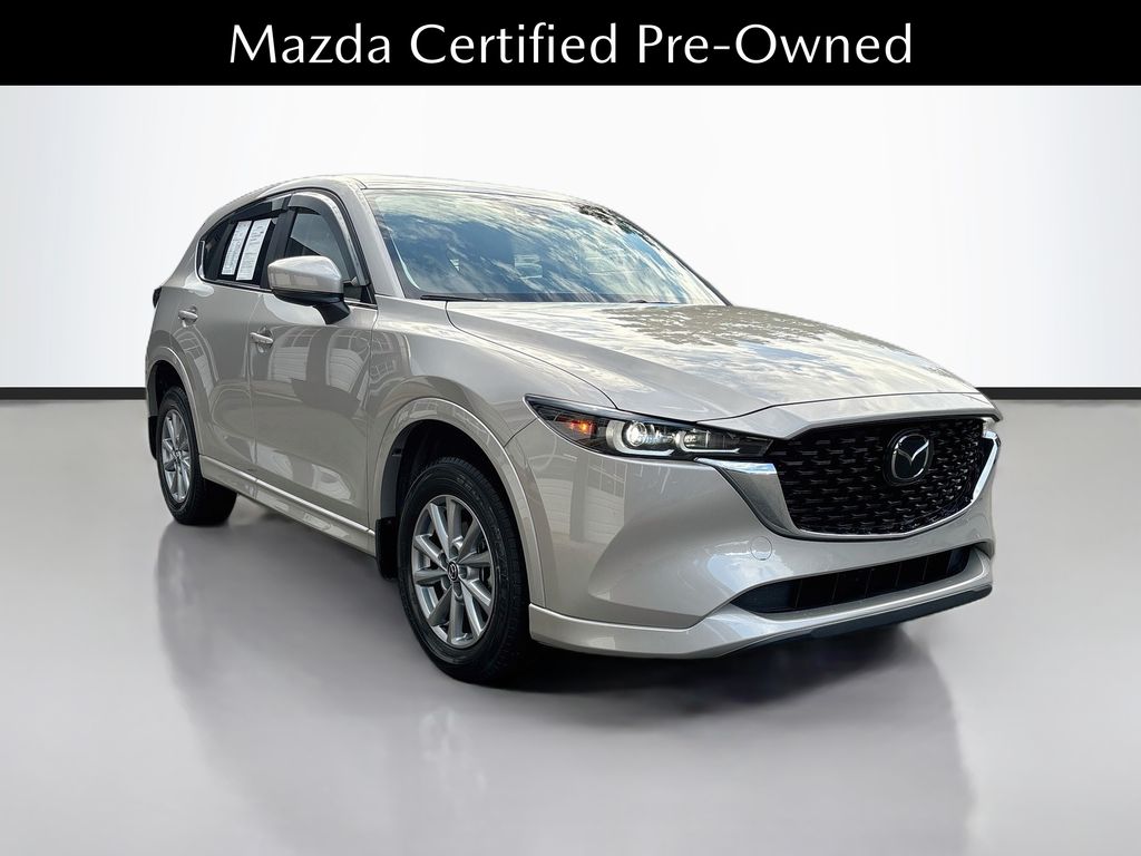 Gray (Platinum Quartz Metallic) 2025 Mazda CX-5 SUV / Crossover All-Wheel Drive 6-Speed Automatic