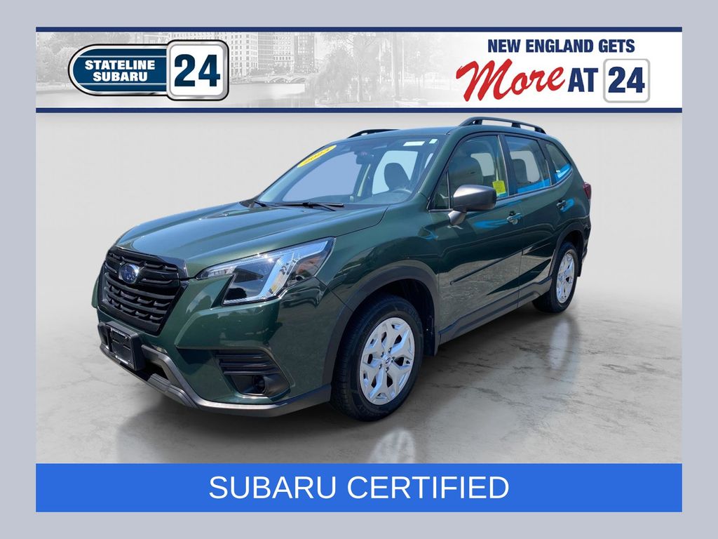 Silver 2023 Subaru Forester SUV / Crossover All-Wheel Drive Continuously Variable Transmission