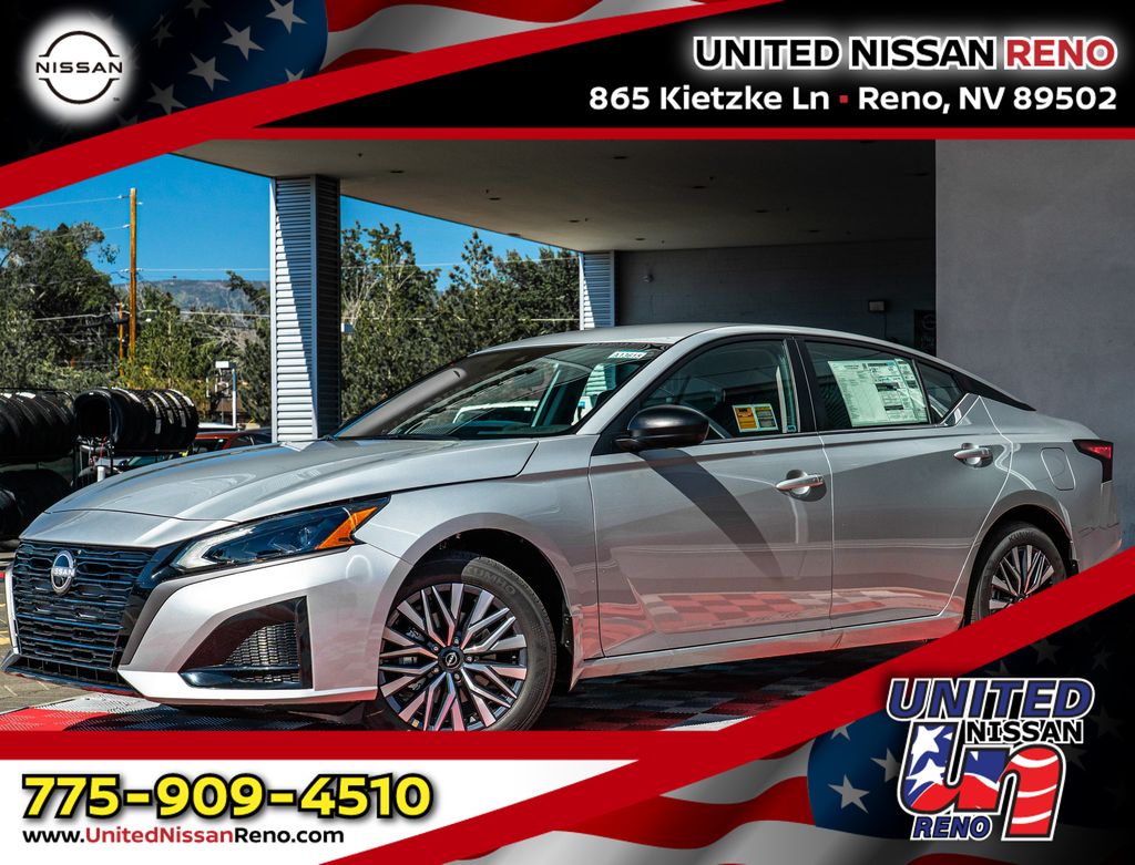 Brilliant Silver Metallic 2026 Nissan Altima Sedan All-Wheel Drive Continuously Variable Transmission