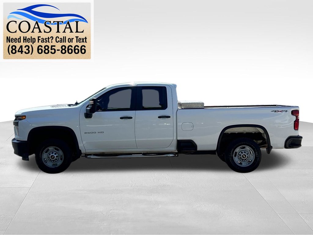 2021 Chevrolet Silverado 2500HD Work Truck White at Coastal Chevrolet Cadillac