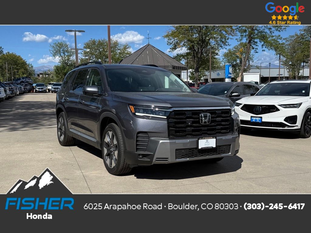 Gray (Modern Steel) 2026 Honda Pilot SUV / Crossover All-Wheel Drive Automatic