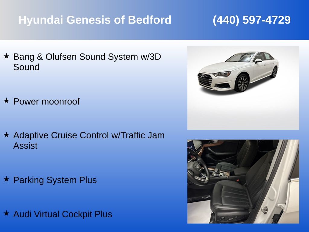 Used 2022 Audi A4 For Sale in Bedford, OH