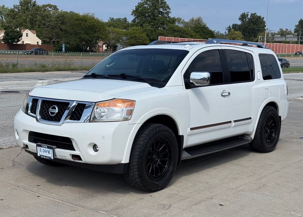 White (Blizzard Pearl) 2011 Nissan Armada SUV / Crossover Four-Wheel Drive 5-Speed Automatic Overdrive