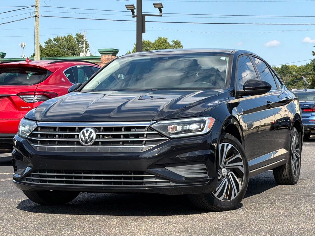 Deep Black 2020 Volkswagen Jetta Sedan Front-Wheel Drive 8-Speed Automatic